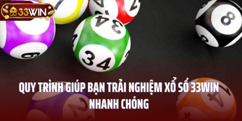 Các bước trải nghiệm Xổ Số 33WIN cho tân thủ