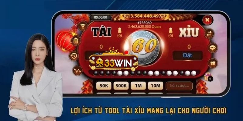 Mẹo chơi tài xỉu tại 33WIN dùng công cụ hỗ trợ